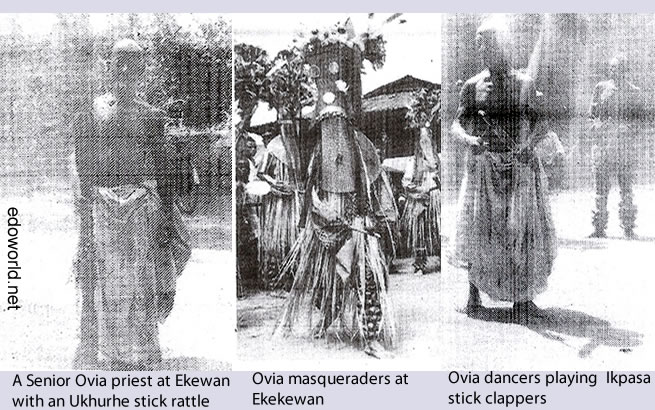 Ovia deity and masquerade